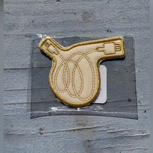 Stoney Clover Lane Metallic Gold Charger Patch